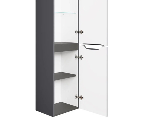 Пенал (33см) RAVAL Слайд Sli.04.150/P/A, антрацит
