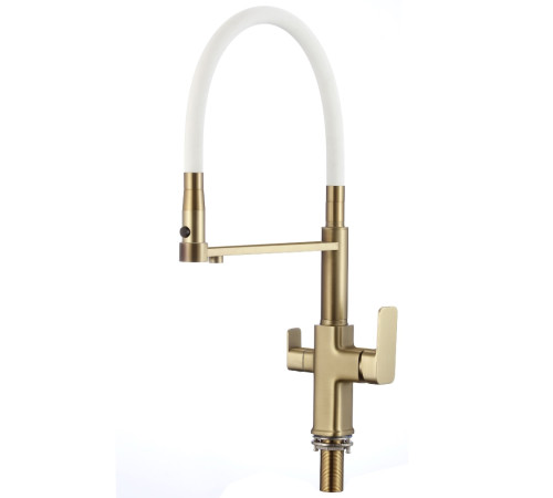 Смеситель для кухни с подключением к фильтру Savol S-L1809C-02, бронза