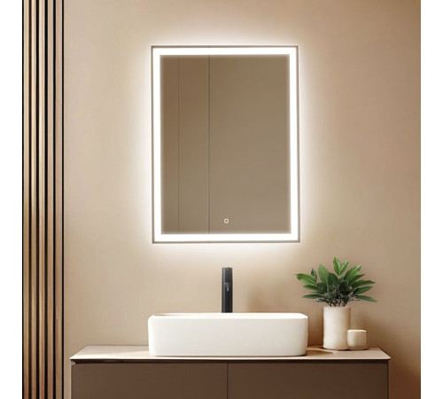 Зеркало Silver Mirrors Ливия - Л/Livia - Lite 600х800 (Холодный свет 6000К)