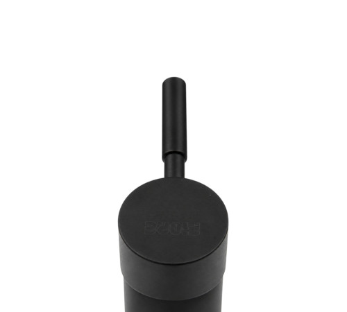 Смеситель для раковины Fiore XENON 44NN5283, черный (с донным клапаном)