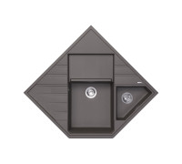 Кухонная мойка Florentina БОМБЕЙ 20.375.J0900.307, серый шелк