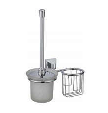 Ершик с держателем освежителя Savol S-L09594, хром