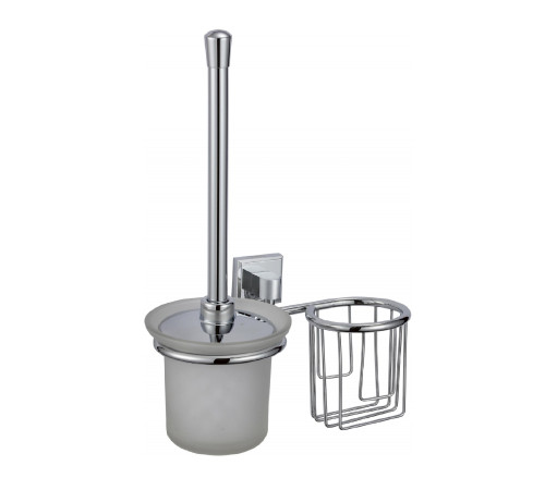 Ершик с держателем освежителя Savol S-L09594, хром