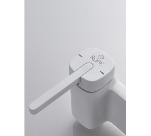 Гигиенический душ со смесителем Rose R315C, белый