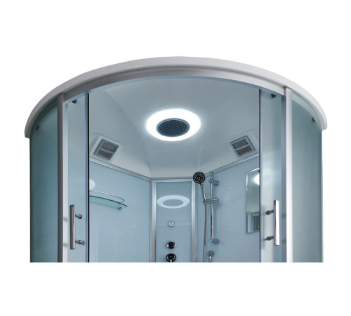 Душевая кабина Timo Standart Silver Fabric T-6600SF, 100x100x220