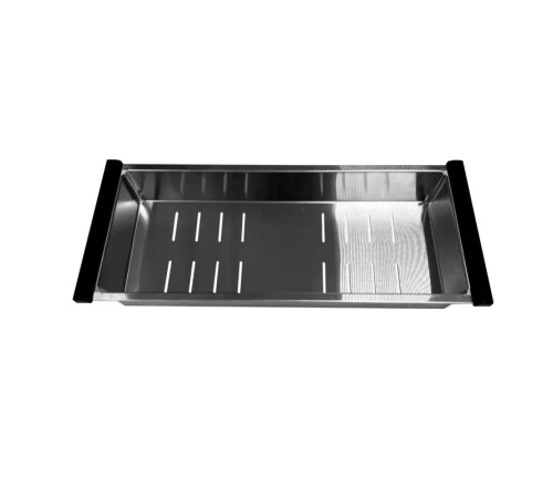 Кухонная мойка Ulgran Steel 780x500, вороненая сталь