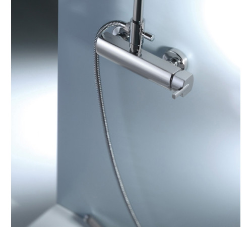 Душевая система Webert Azeta AZ870105015PVC, хром