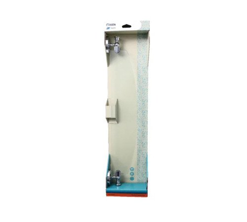 Полка стеклянная Fixsen Adele FX-55003, хром