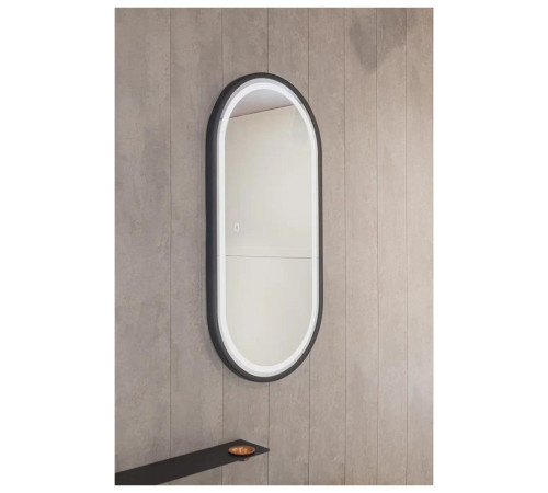 Зеркало Silver Mirrors Виола-лофт 500х1000 (Сенсорный выключатель, рама пластик, гор-вер)  зеркало