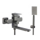 Смеситель для ванны Fmark FS8104Q, графит
