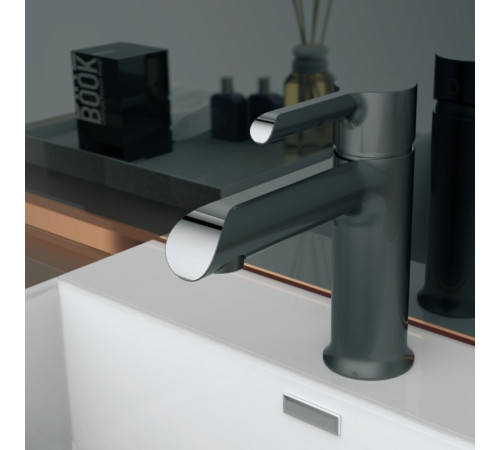 Смеситель для раковины Haiba HB10805-7, черный