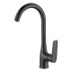 Смеситель для кухни Esko Lagos Black LG519B, черный