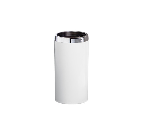 Стакан для ванной комнаты FIXSEN ROUND WHITE FX-451-3, белый