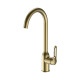 Смеситель для кухни Haiba HB40830-5, матовое золото