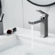 Смеситель для раковины Rose R1801T-1, оружейная сталь