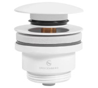 Донный клапан для раковины Grocenberg GB106W, белый