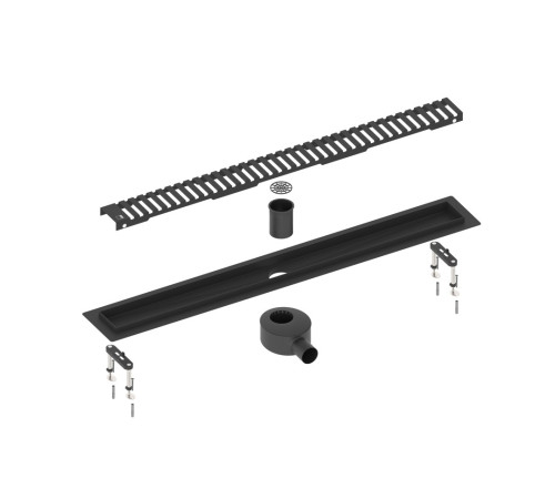 Душевой лоток TIMO Drain System DS230108/03, черный