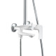 Душевая система Haiba HB24505-8, белый