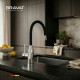 Смеситель для кухни с гибким изливом BRAVAT F7800931CP-SW, хром