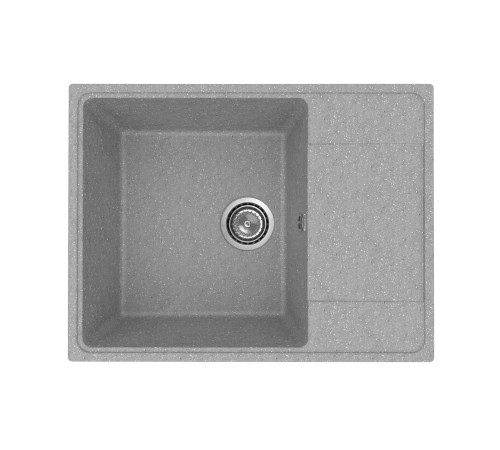 Кухонная мойка Practik PR-M-650-003 (без сифона), светло-серый