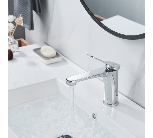Смеситель для раковины Shevanik S6201, хром