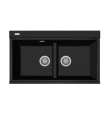 Кухонная мойка Rivelato Фондо 8638-2, черный