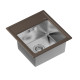 Кухонная мойка Florentina КОМБИ 21.455.B0480.307, серый шёлк
