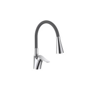 Смеситель для кухни с гибким изливом VODA Kitchen K19, хром