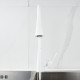 Смеситель для кухни с гибким изливом Raffine F313C-1, белый