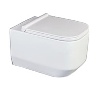 Унитаз подвесной KNOTLOR Темп WC545PWG, белый глянец