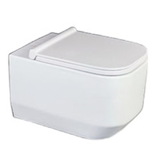 Унитаз подвесной KNOTLOR Темп WC545PWG, белый глянец