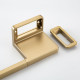 Полотенцедержатель GAPPO G30801-3, золотой сатин