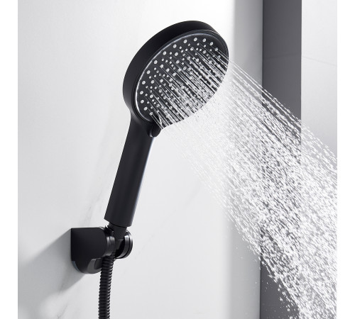 Смеситель для ванны Shevanik S4322H, черный