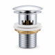 Донный клапан с переливом Frap F65-4, хром