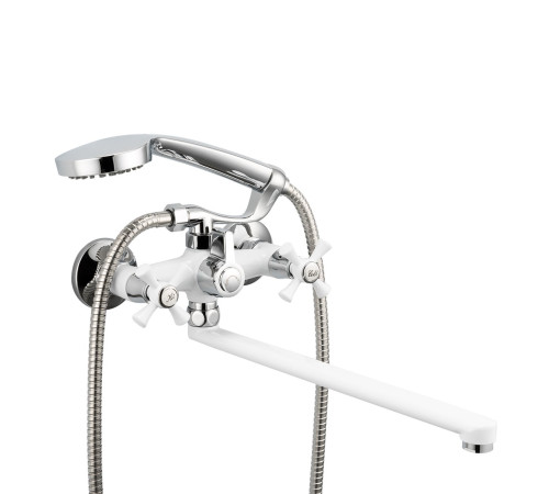 Смеситель для ванны FRUD R22332, белый