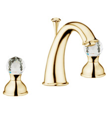 Смеситель для раковины Webert Karenina KA750101010, золото