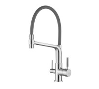 Смеситель для кухни Rose R658, хром
