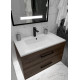 Раковина Florentina Палермо 80 см 10.230.00800.001, белая