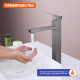 Смеситель для раковины высокий Prohanss P30.15.09, графит