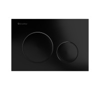 Клавиша смыва Knotlor BIS104BL, черный (серия 2)