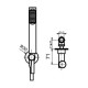 Душевой гарнитур Webert Shower Set AC0982015, хром