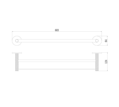 Полотенцедержатель Savol S-002148Q, графит