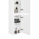 Пенал (33см) RAVAL Статик Sta.04.150/P/W, белый
