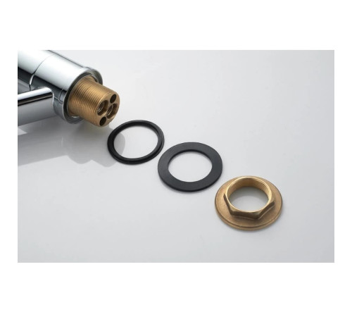 Смеситель для кухни Knotlor KN-12, хром