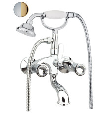 Смеситель для ванны Fiore VENERE SKY (SWAROVSKI®) 13CO0600, золото