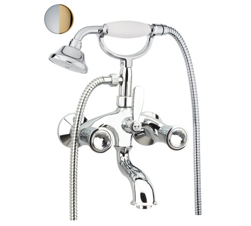 Смеситель для ванны Fiore VENERE SKY (SWAROVSKI®) 13CO0600, золото