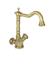 Смеситель для раковины Bronze de Luxe ROYAL 10105, бронза