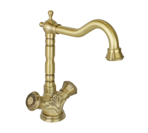 Смеситель для раковины Bronze de Luxe ROYAL 10105, бронза