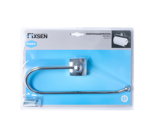 Кольцо для полотенец FIXSEN KVADRO FX-61311A, хром