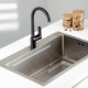 Смеситель для кухни FRUD R42157-6, черный